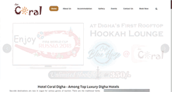 Desktop Screenshot of hotelcoraldigha.com